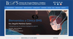Desktop Screenshot of clinicabms.es